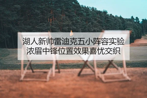 湖人新帅雷迪克五小阵容实验 浓眉中锋位置效果喜忧交织